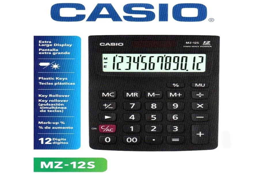 Calculadora Casio Mz 12s Suministros para Oficina Productos
