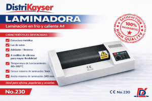 Laminadora 9 pulgadas Metalica RF.230
