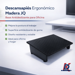 Descansapies de Madera ergonomico