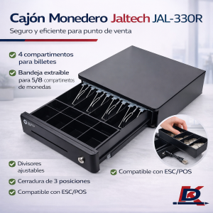 CAJON MONEDERO JALTECH JAL-330R