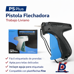 PISTOLA FLECHADORA PLASTIFLECHA PS PLUS TRABAJO LIVIANO