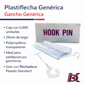 PLASTIFLECHA GANCHO