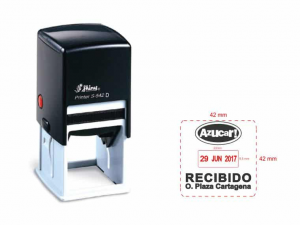 FECHADOR AUTOENTINTABLE 4X4 CENTIMETROS
