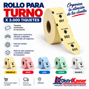 Rollo para Turnos