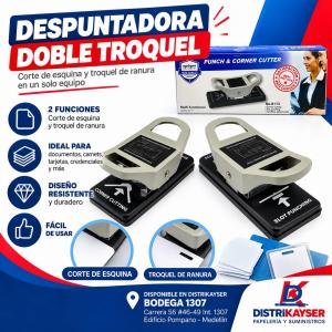 Despuntadora Doble